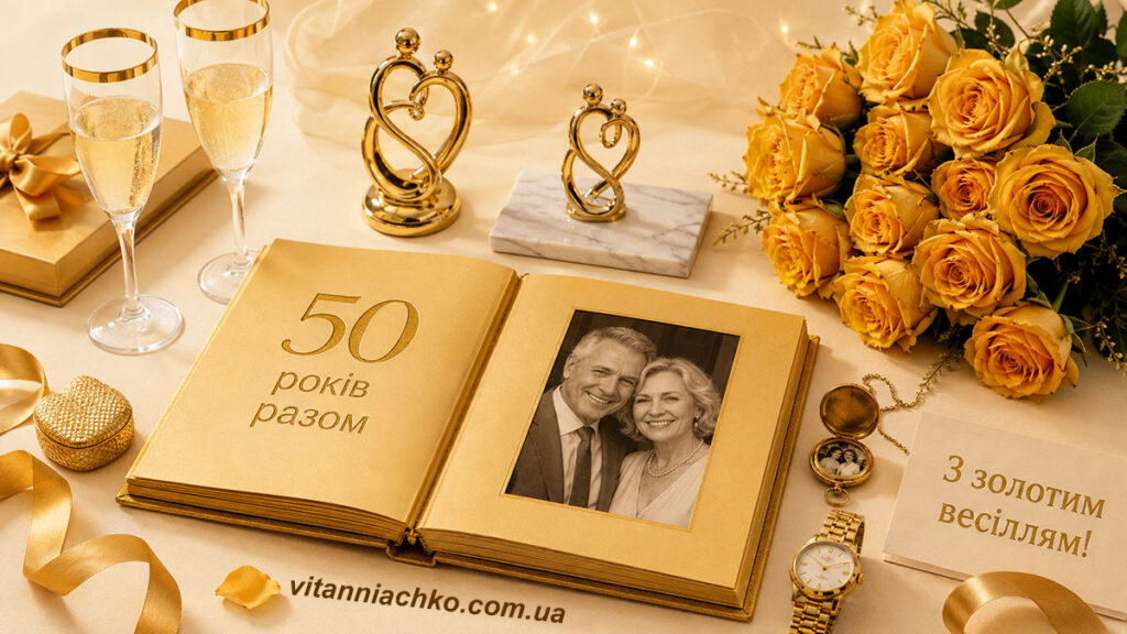 50 років разом. З золотим весіллям!